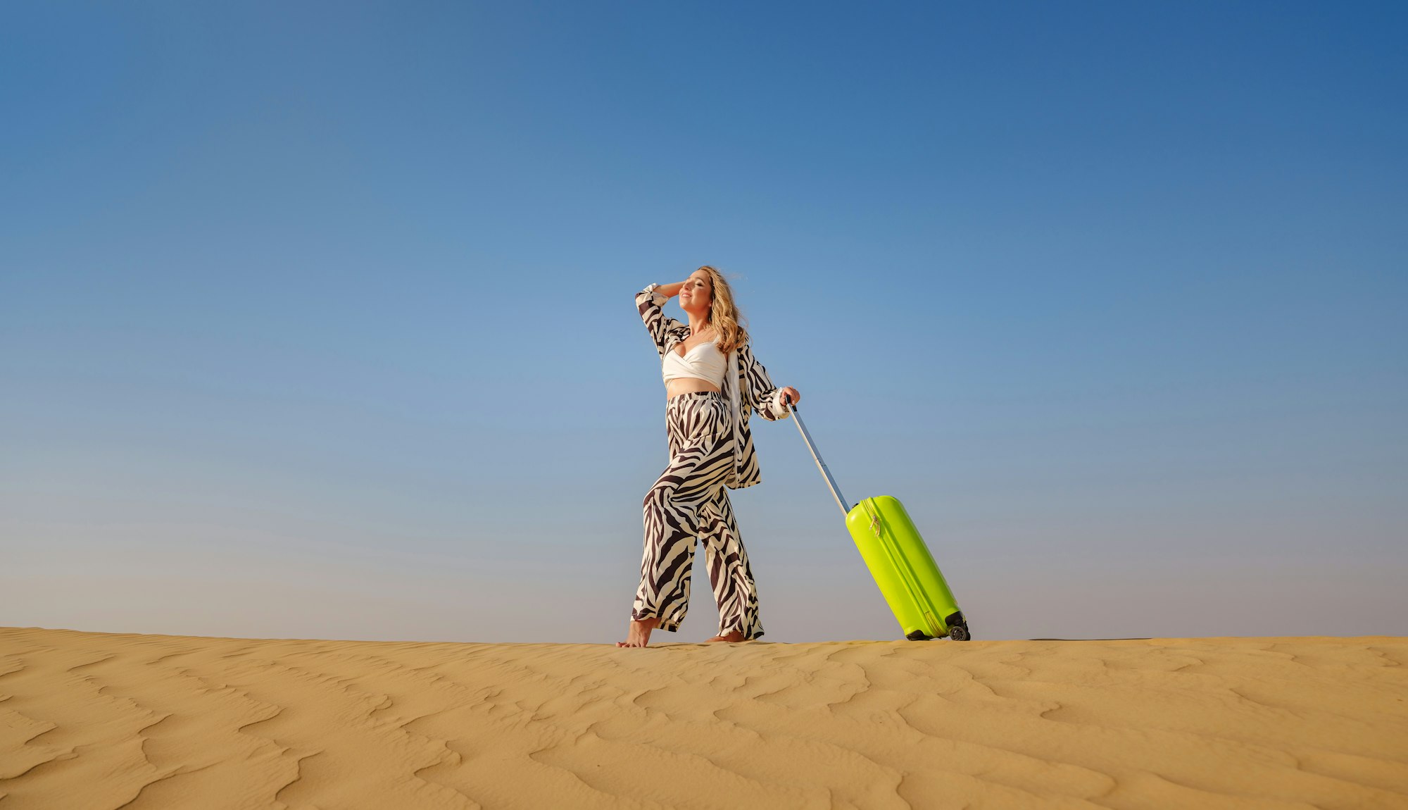 Concept and idea of travel to the United Arab Emirates
